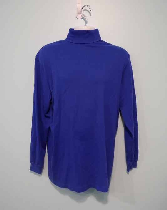 Kingsize 2XL Blue Turtleneck Sweater