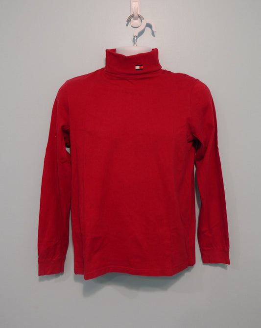 Tommy Hilfiger Mens Turtleneck Sweater Red Medium